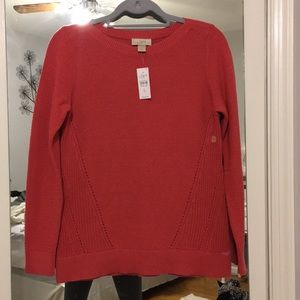 Raspberry LOFT sweater